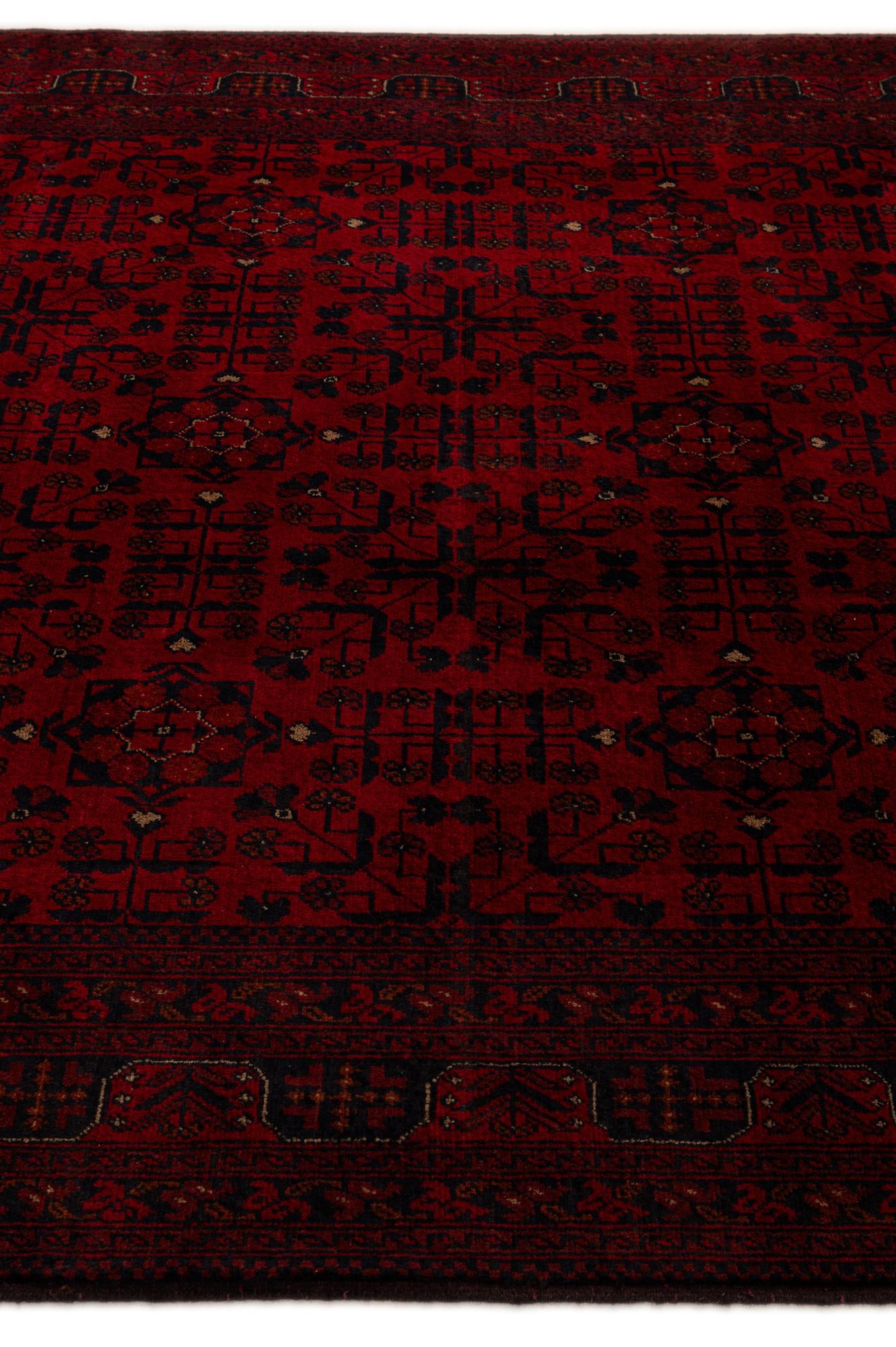 6' 9 x 9' 7 Hand Knotted Khal Mohammadi Wool Rug