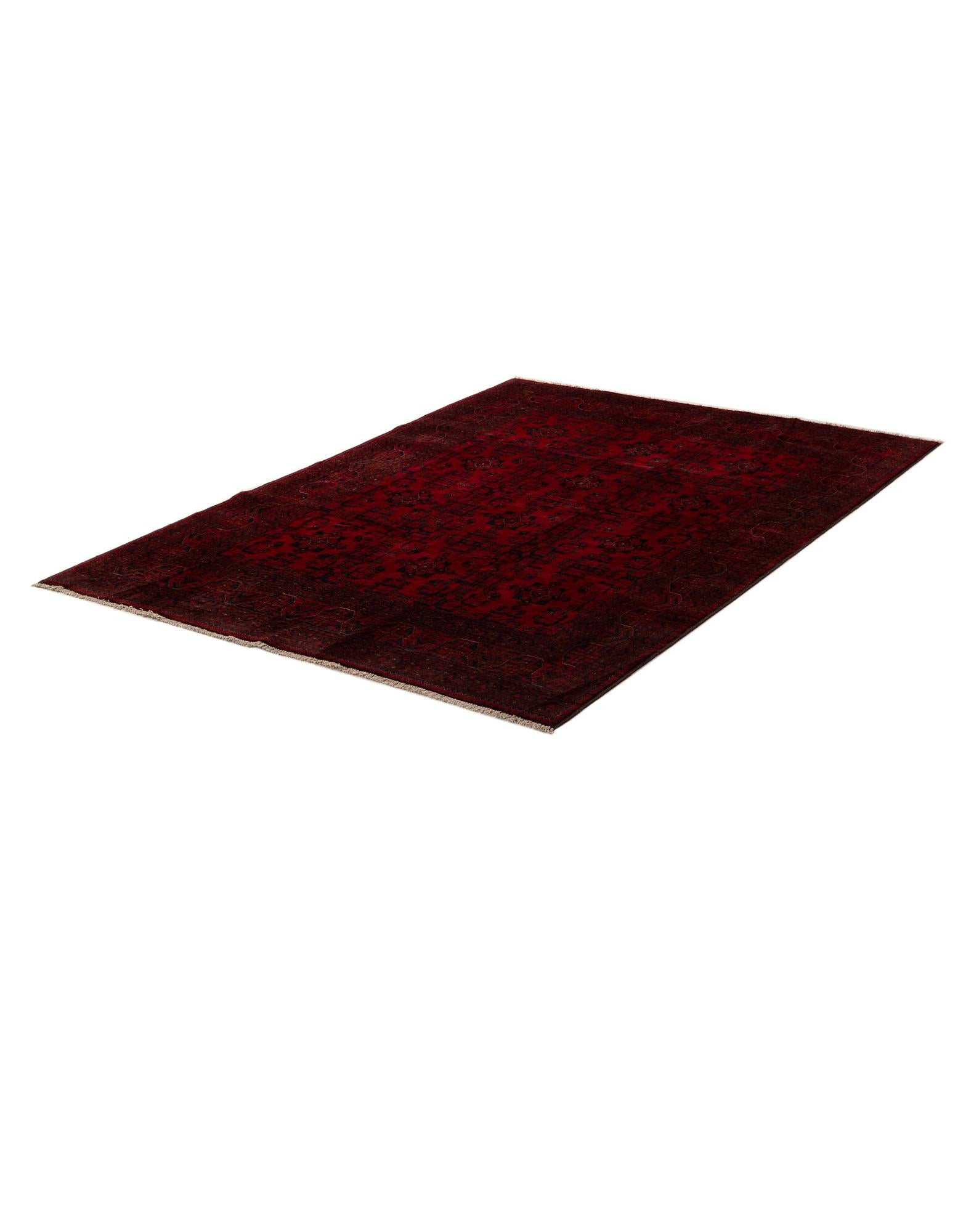 6' 11 x 9' 6 Hand Knotted Khal Mohammadi Wool Rug