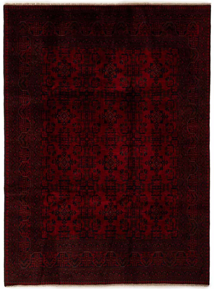 6' 11 x 9' 6 Hand Knotted Khal Mohammadi Wool Rug