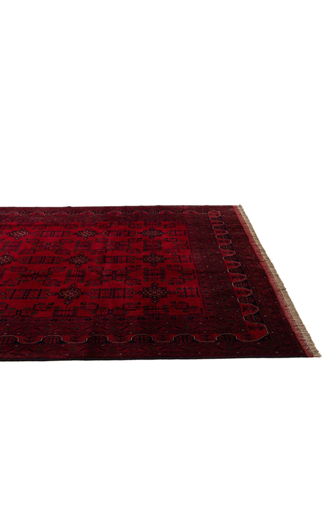6' 9 x 9' 8 Hand Knotted Khal Mohammadi Wool Rug