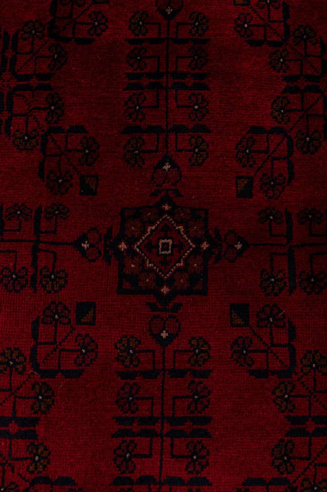 6' 9 x 9' 8 Hand Knotted Khal Mohammadi Wool Rug