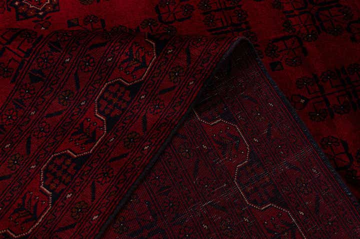 6' 9 x 9' 8 Hand Knotted Khal Mohammadi Wool Rug