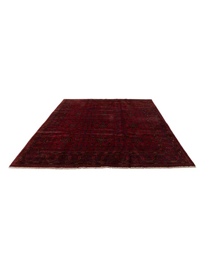 6' 11 x 9' 9 Hand Knotted Khal Mohammadi Wool Rug