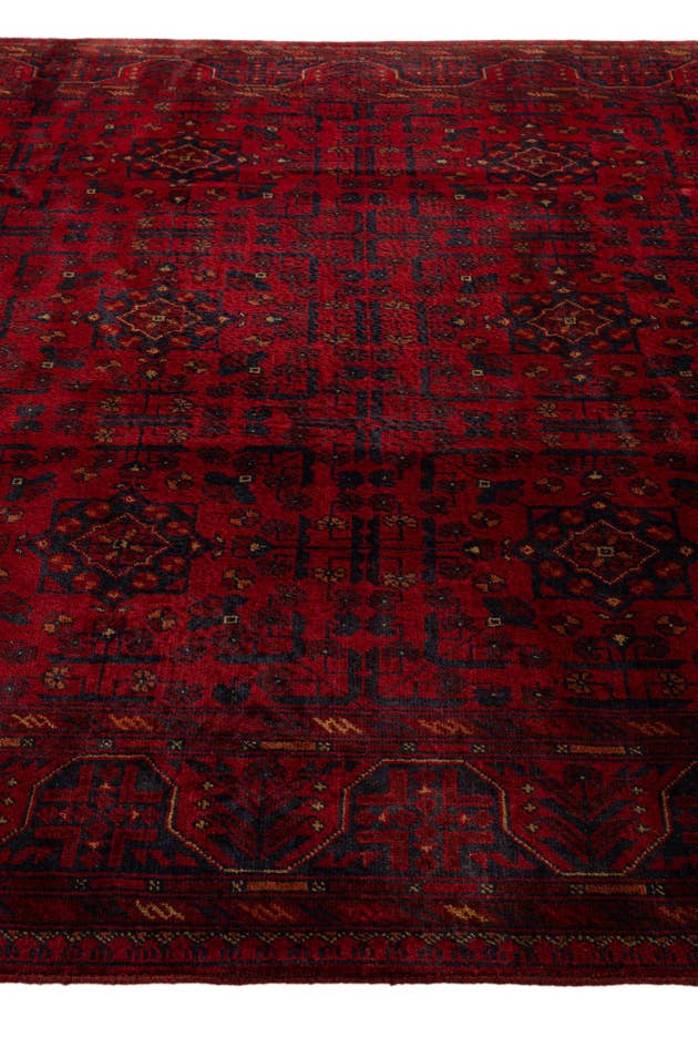 Detail image of 6' 11 x 9' 9 Hand Knotted Khal Mohammadi Wool Rug