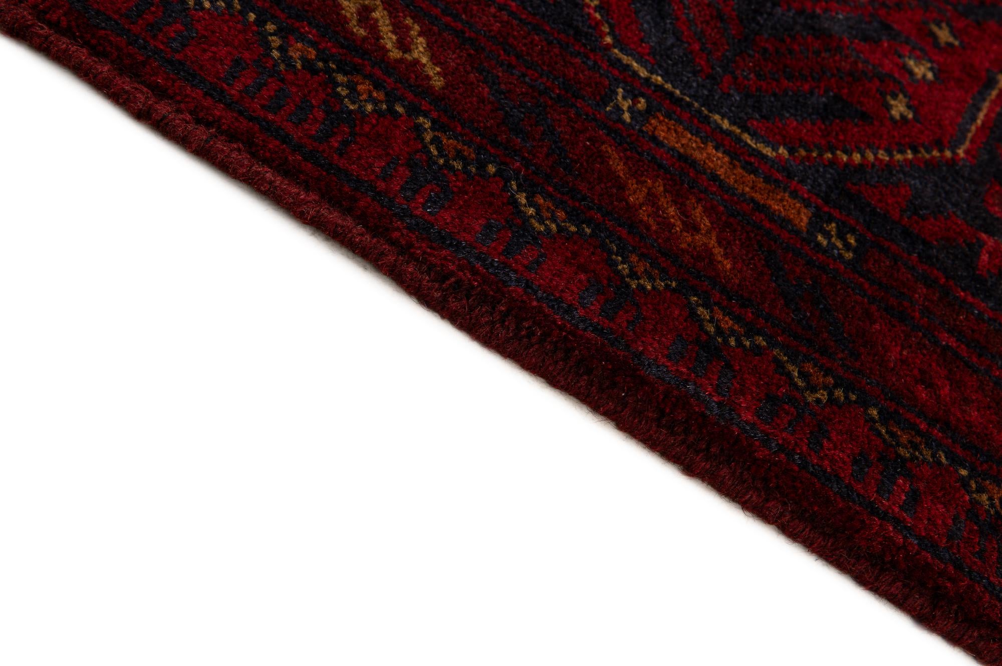 6' 11 x 9' 9 Hand Knotted Khal Mohammadi Wool Rug
