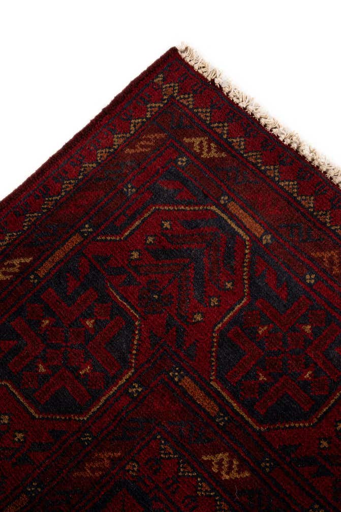 6' 11 x 9' 9 Hand Knotted Khal Mohammadi Wool Rug