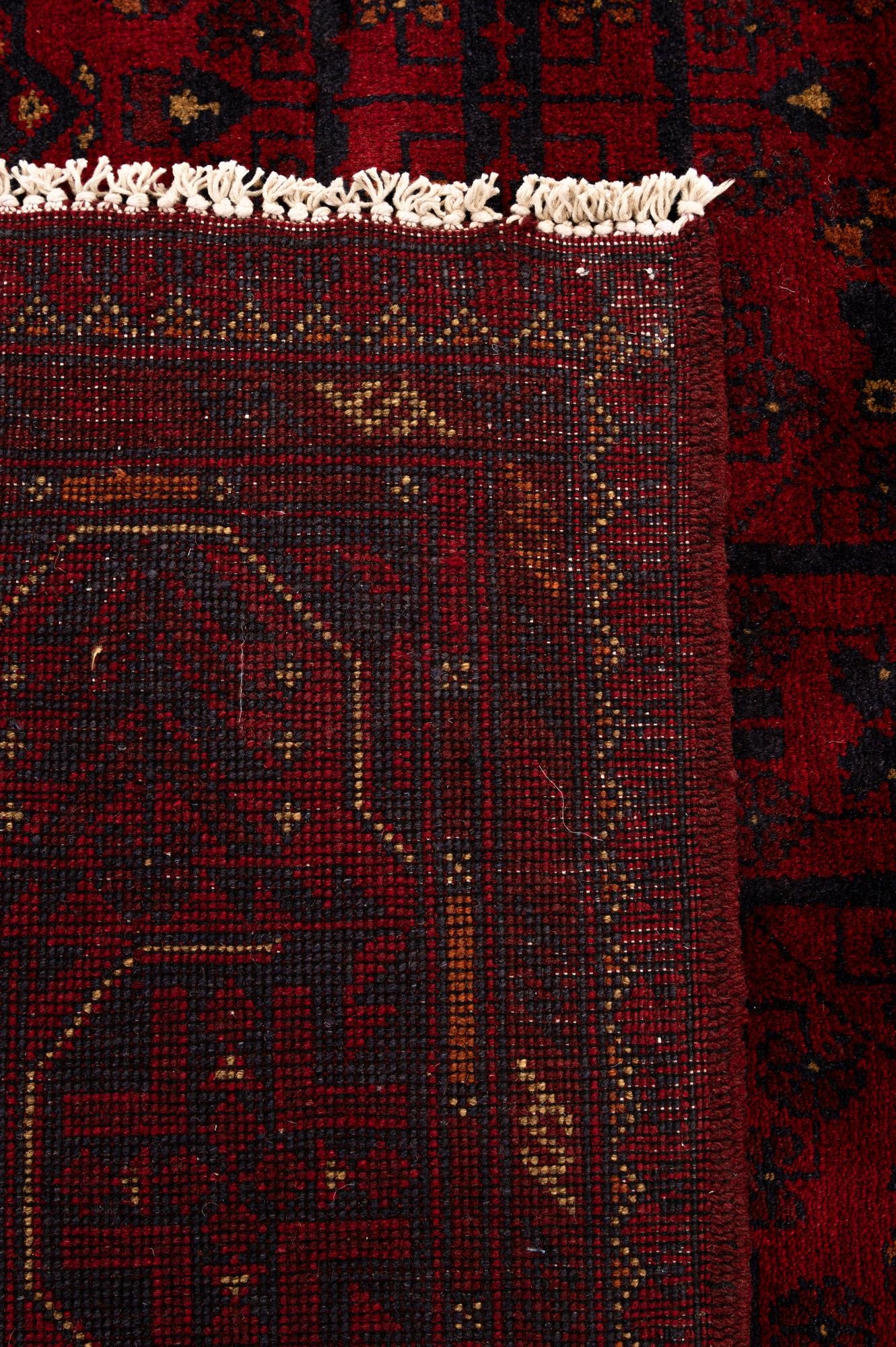 6' 11 x 9' 9 Hand Knotted Khal Mohammadi Wool Rug