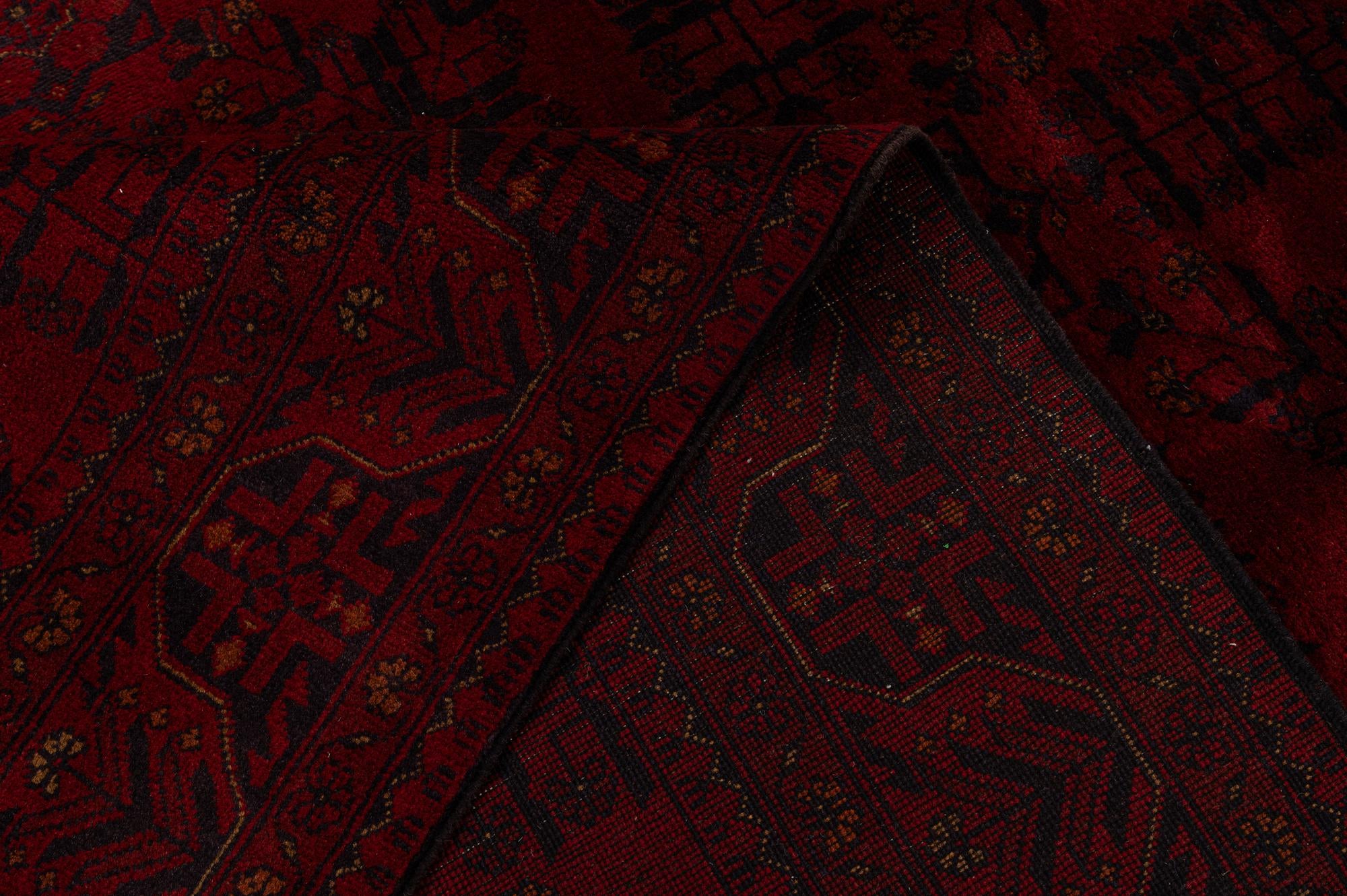 6' 10 x 10' Hand Knotted Khal Mohammadi Wool Rug