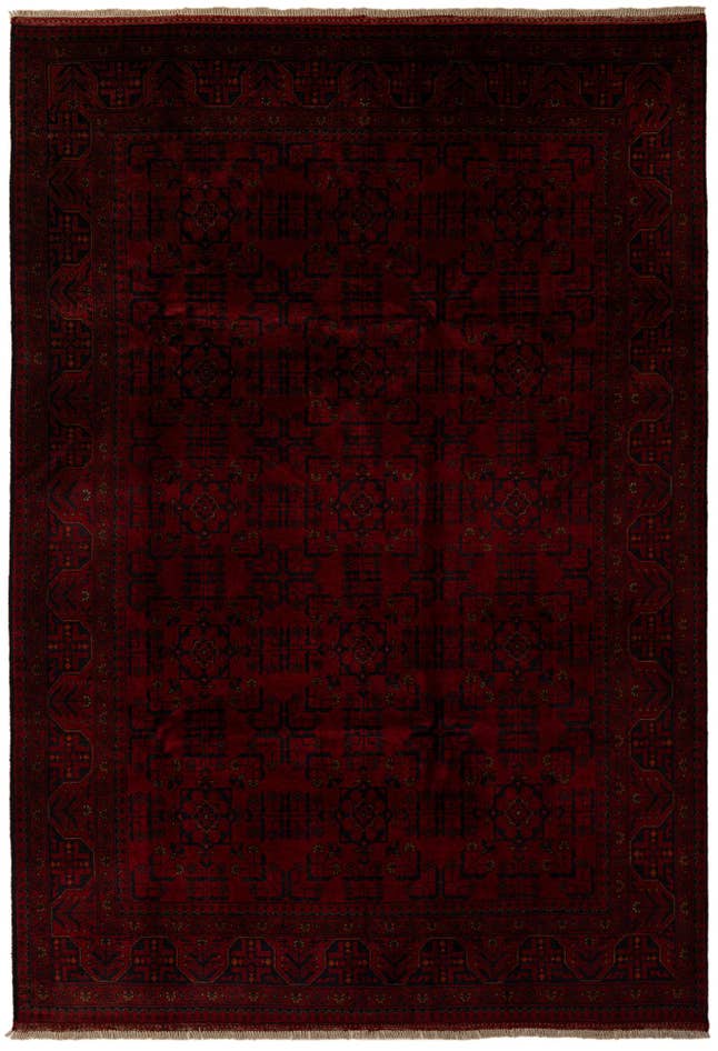 Detail image of 6' 10 x 10' Hand Knotted Khal Mohammadi Wool Rug