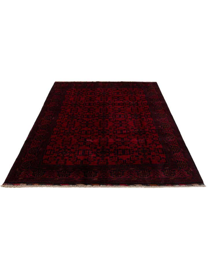 6' 8 x 9' 8 Hand Knotted Khal Mohammadi Wool Rug