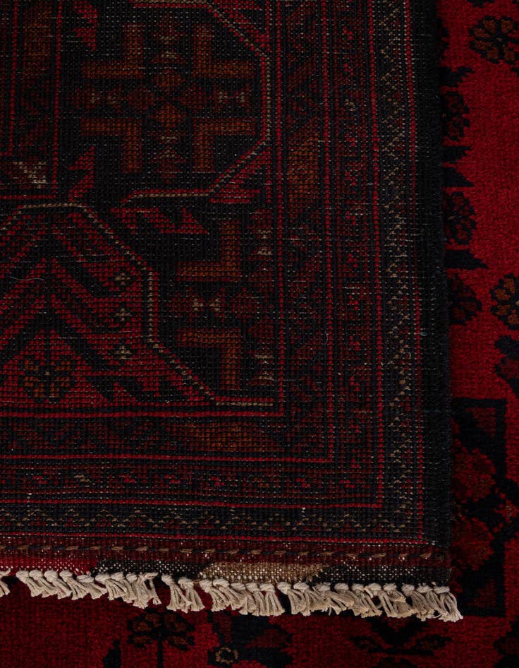 Detail image of 6' 8 x 9' 8  Hand Knotted Khal Mohammadi Wool Rug