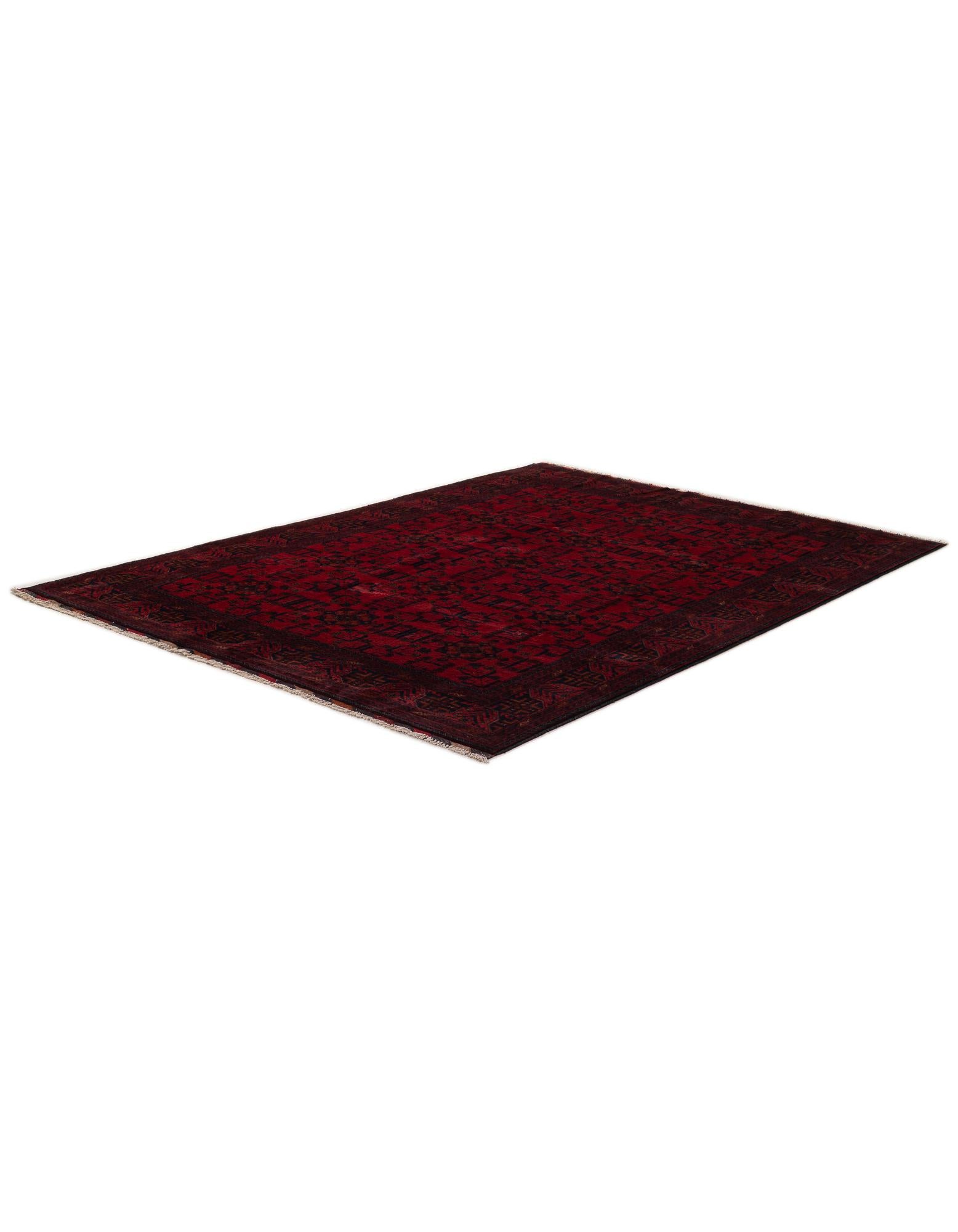 6' 8 x 9' 8 Hand Knotted Khal Mohammadi Wool Rug