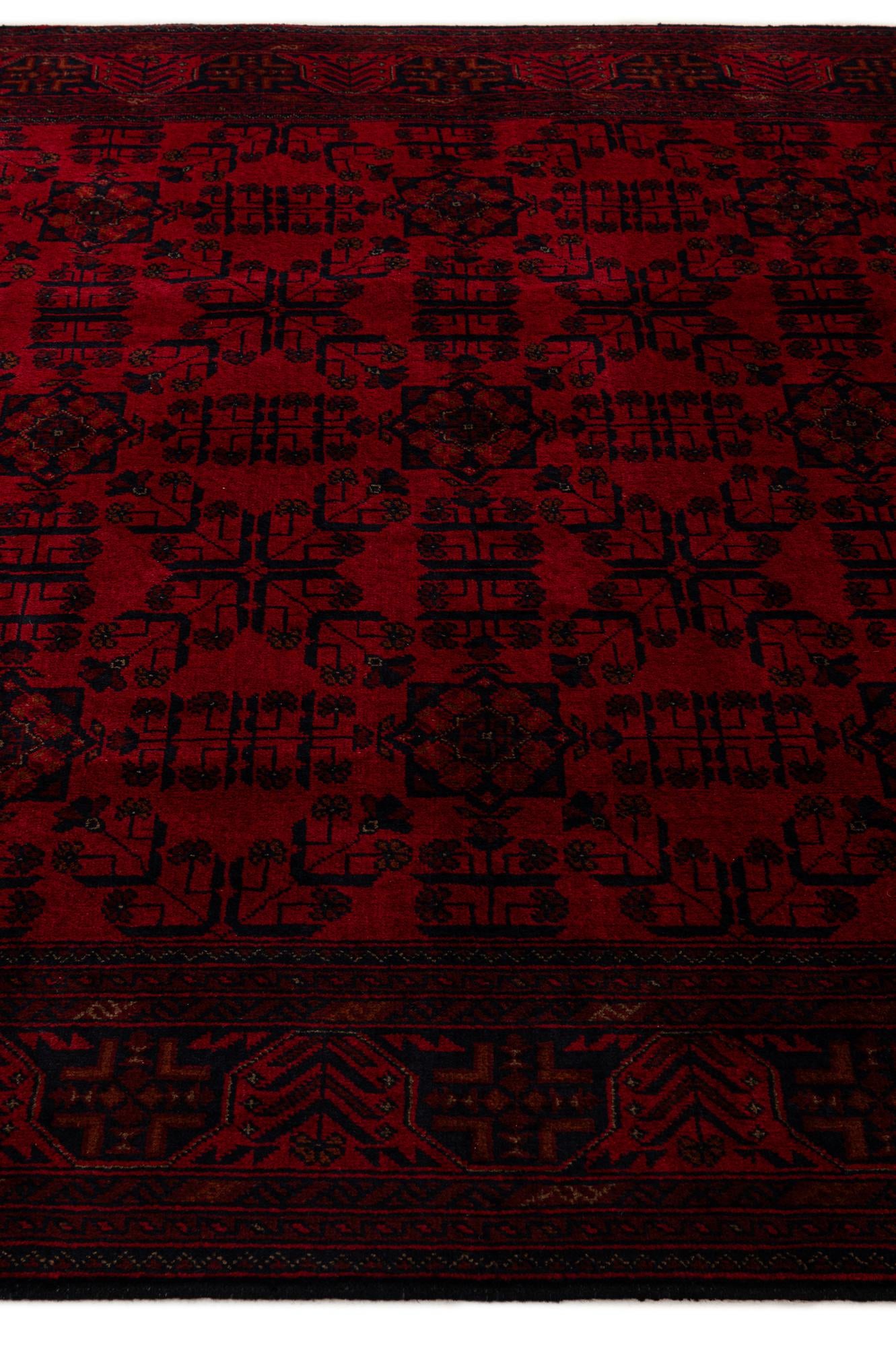 6' 8 x 9' 8 Hand Knotted Khal Mohammadi Wool Rug
