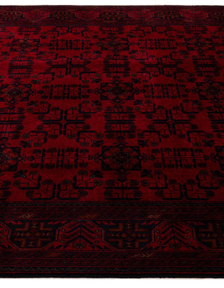 Detail image of 6' 8 x 9' 8  Hand Knotted Khal Mohammadi Wool Rug