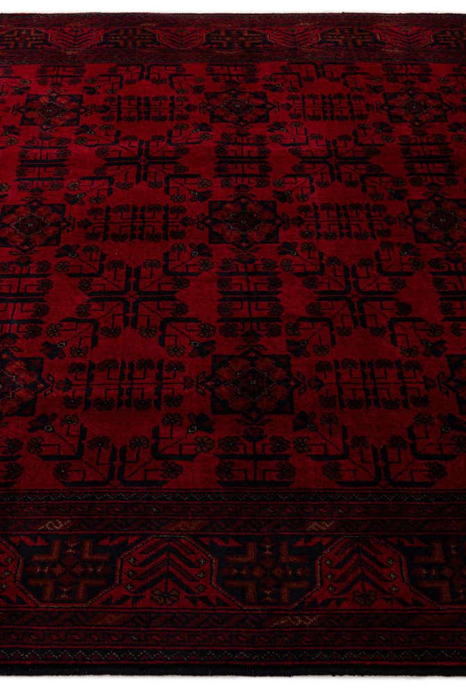 6' 8 x 9' 8 Hand Knotted Khal Mohammadi Wool Rug