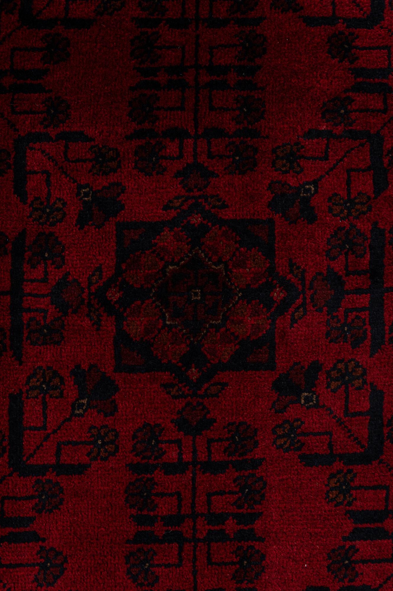 6' 8 x 9' 8 Hand Knotted Khal Mohammadi Wool Rug