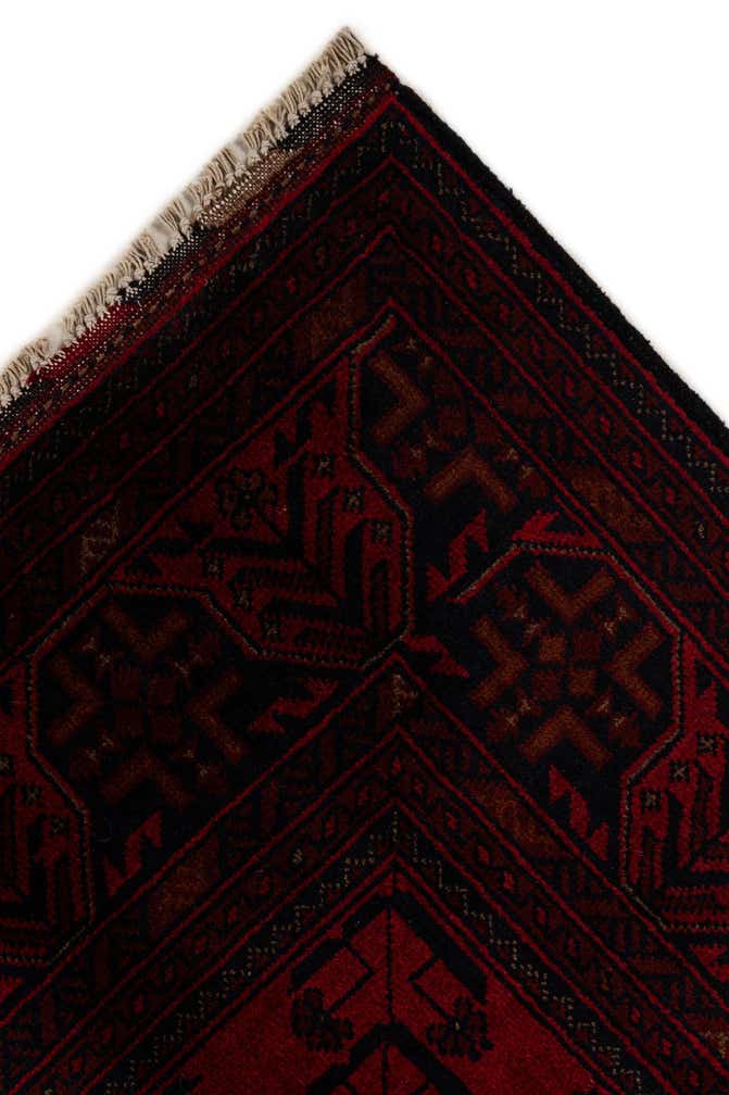 6' 8 x 9' 8 Hand Knotted Khal Mohammadi Wool Rug