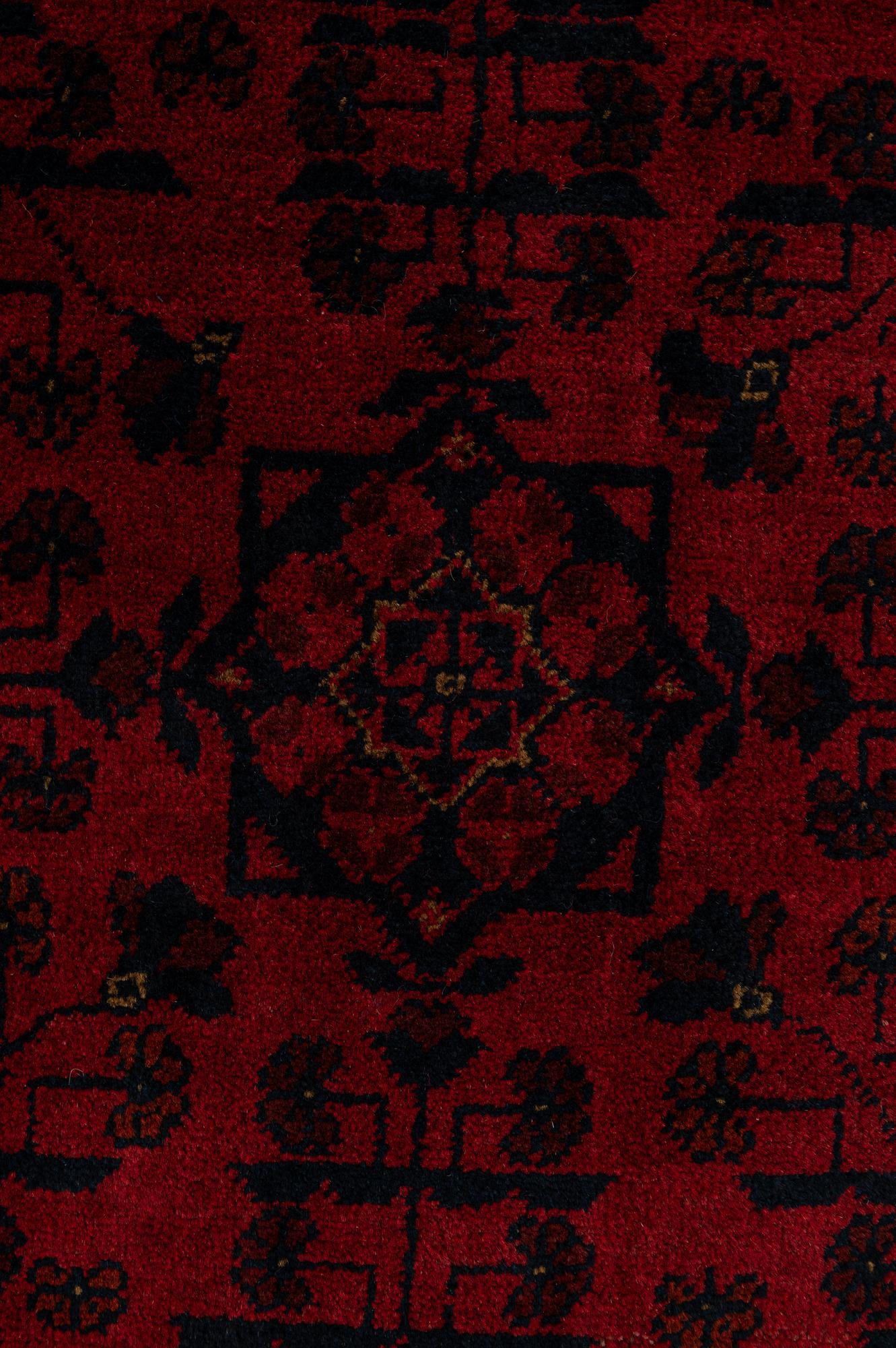 6' 8 x 9' 9 Hand Knotted Khal Mohammadi Wool Rug
