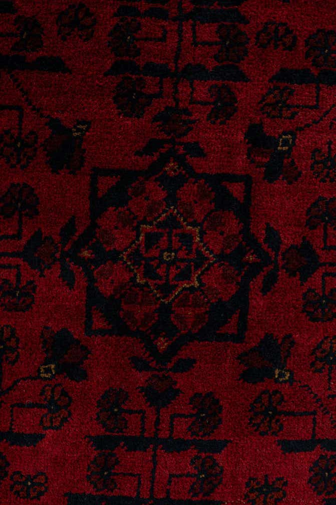 6' 8 x 9' 9 Hand Knotted Khal Mohammadi Wool Rug