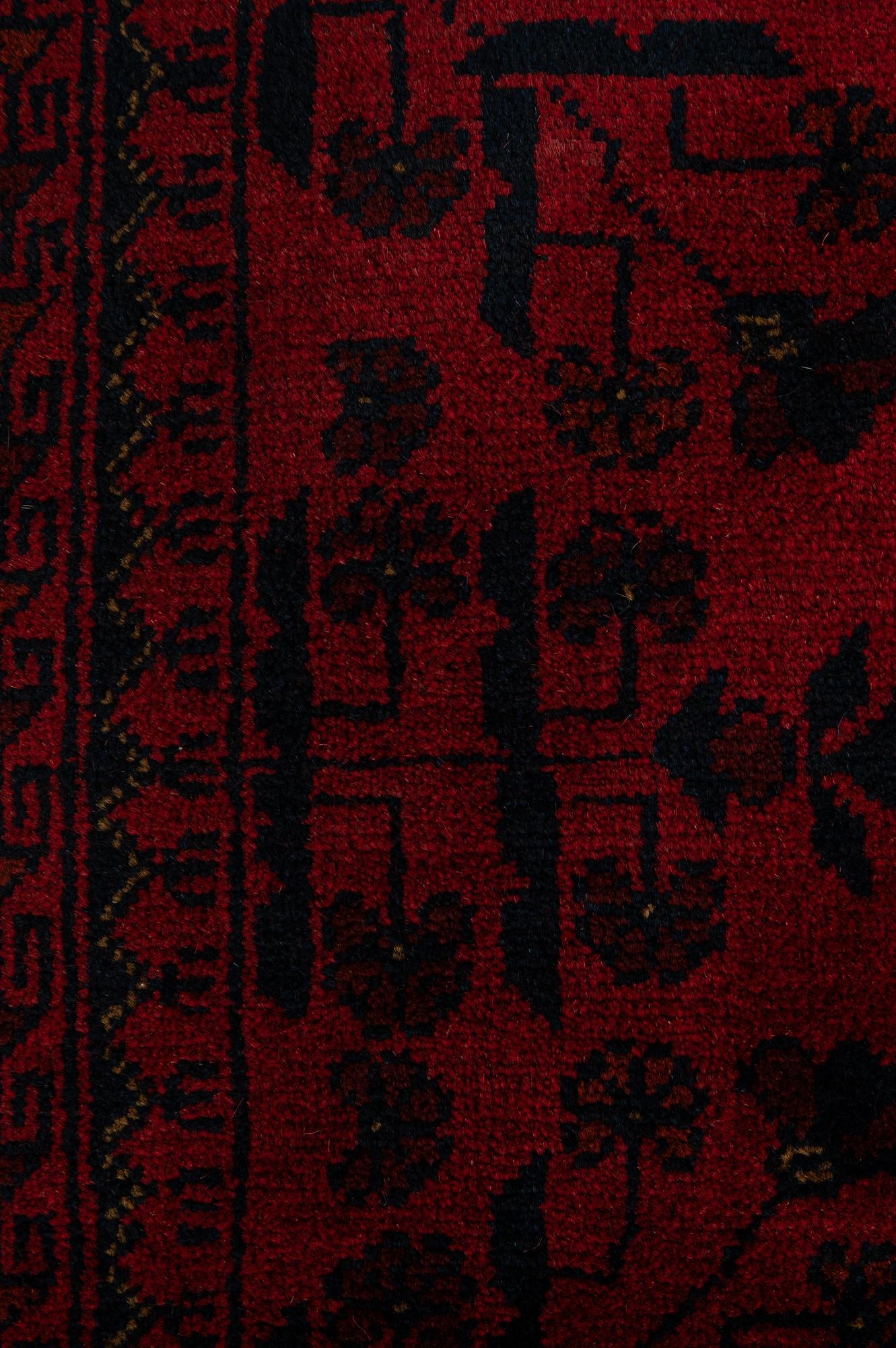6' 8 x 9' 9 Hand Knotted Khal Mohammadi Wool Rug