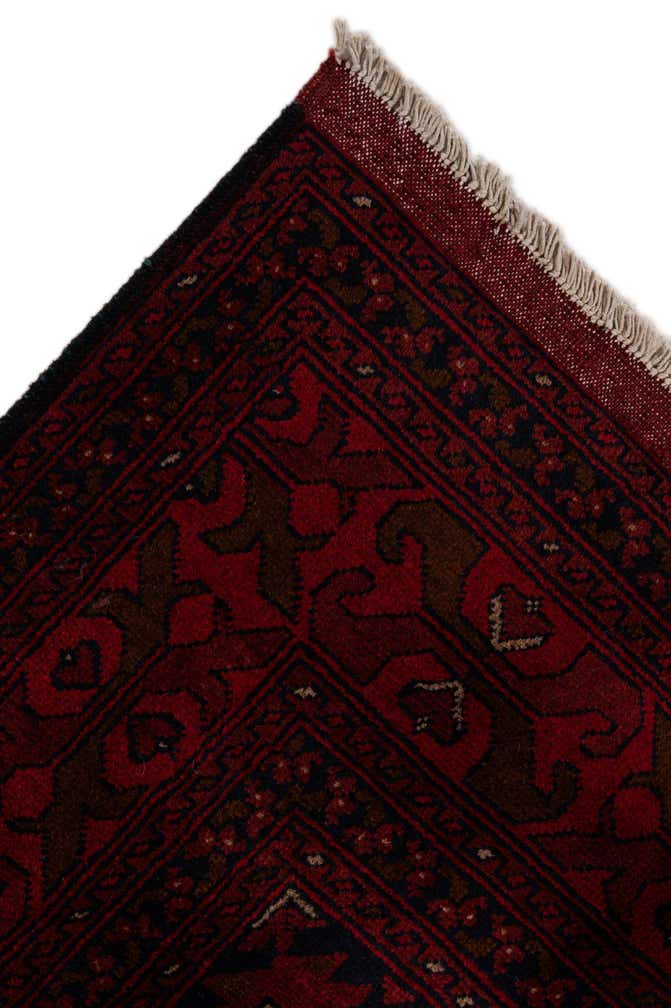 6' 8 x 9' 9 Hand Knotted Khal Mohammadi Wool Rug