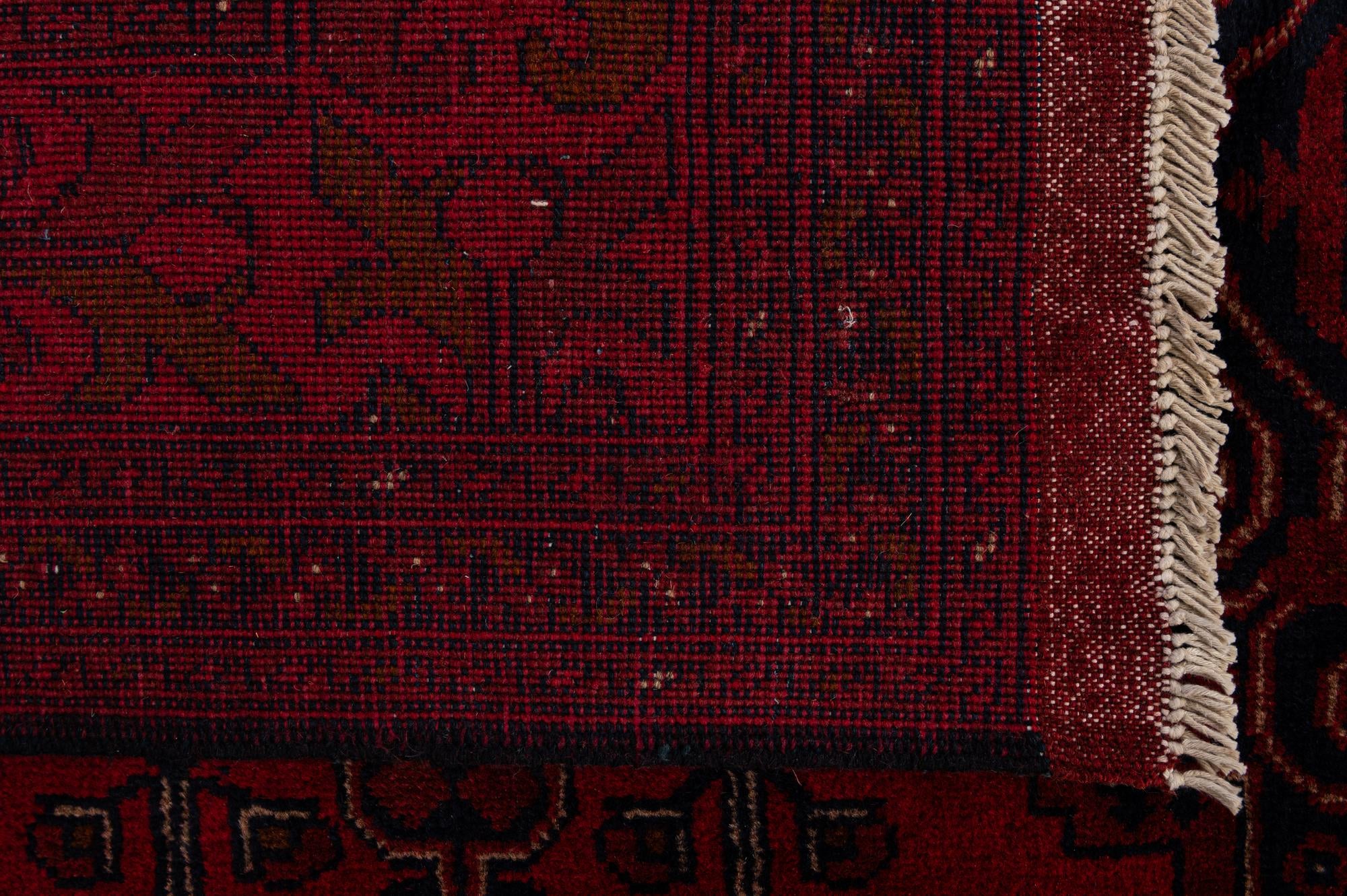 6' 8 x 9' 9 Hand Knotted Khal Mohammadi Wool Rug