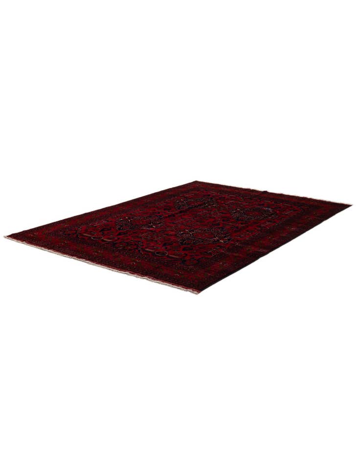 Detail image of 6' 8 x 9' 9  Hand Knotted Khal Mohammadi Wool Rug