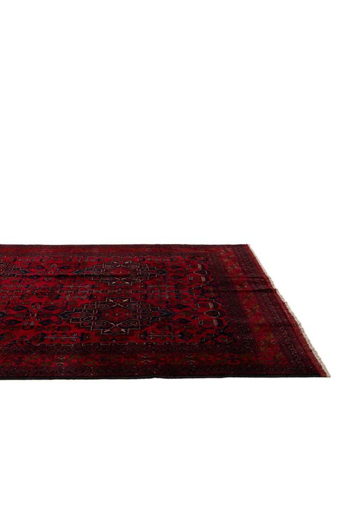 6' 8 x 9' 9 Hand Knotted Khal Mohammadi Wool Rug
