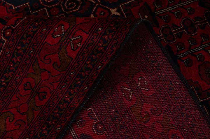 6' 8 x 9' 9 Hand Knotted Khal Mohammadi Wool Rug
