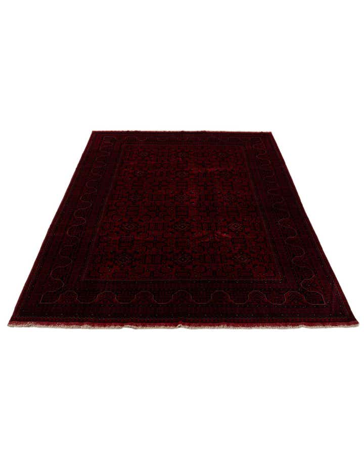 6' 7 x 10' Hand Knotted Khal Mohammadi Wool Rug