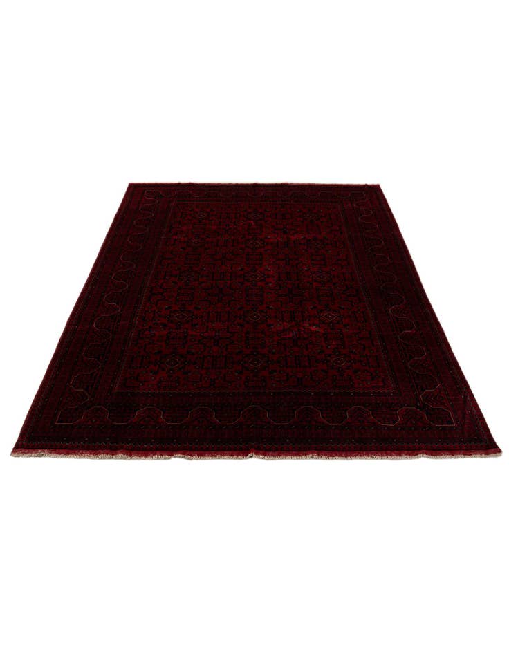Detail image of 6' 7 x 10' Hand Knotted Khal Mohammadi Wool Rug