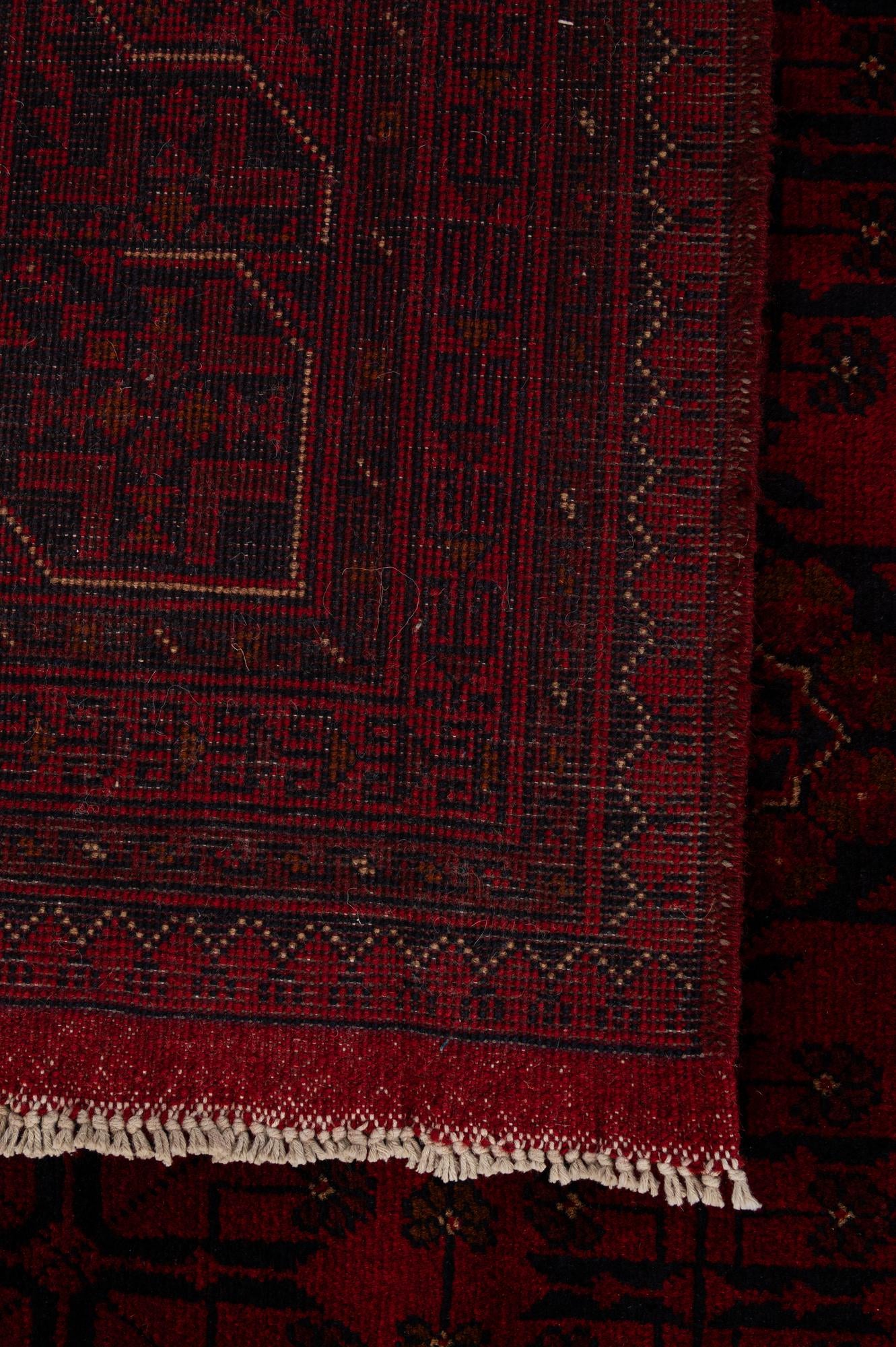 6' 7 x 10' Hand Knotted Khal Mohammadi Wool Rug