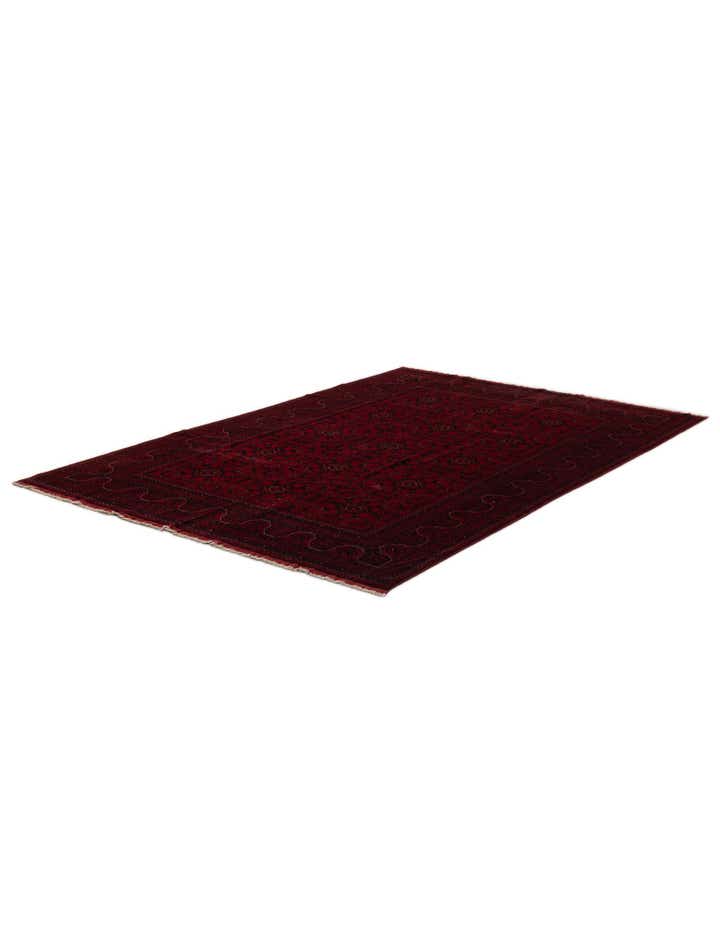 6' 7 x 10' Hand Knotted Khal Mohammadi Wool Rug