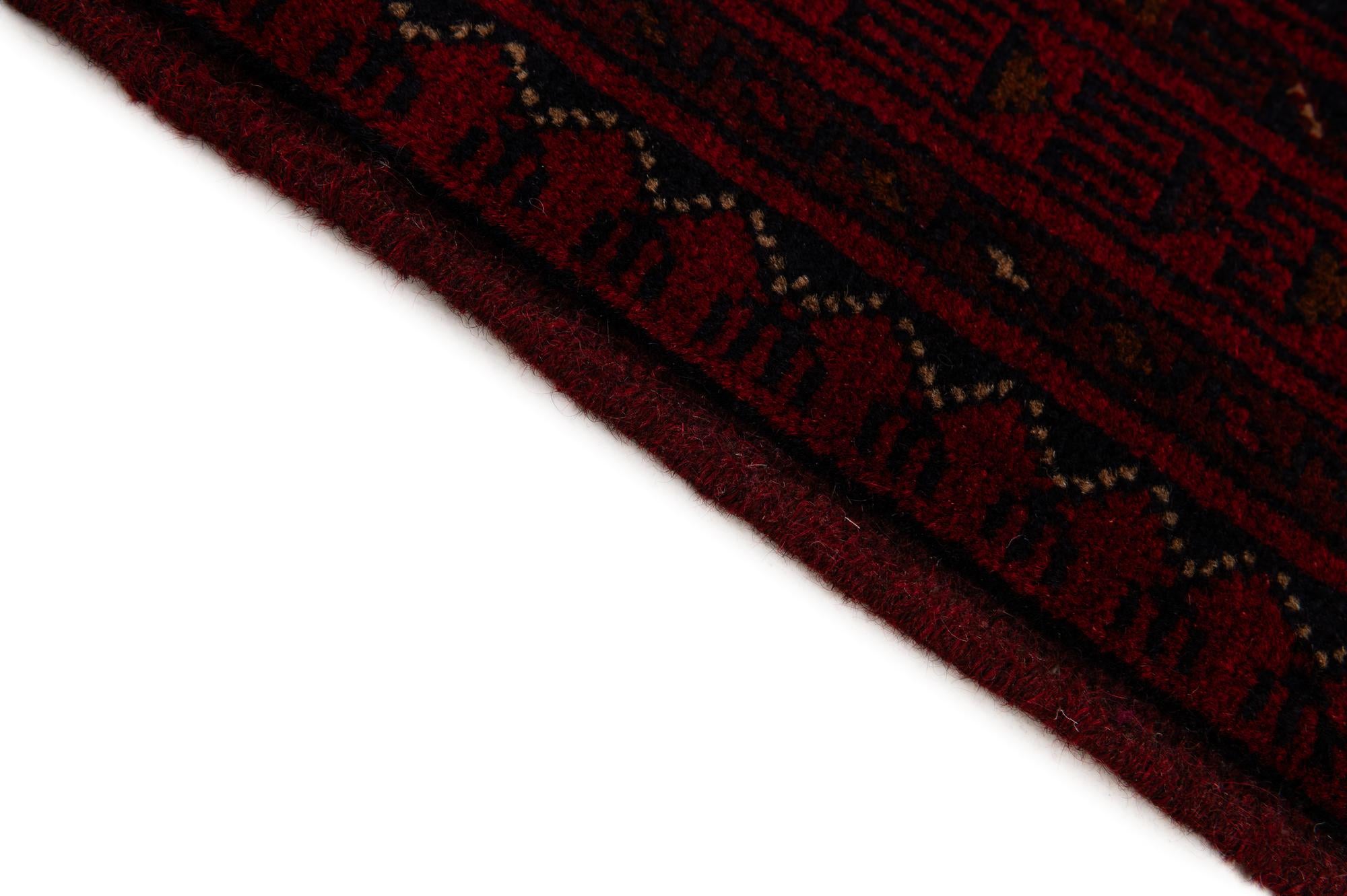 6' 7 x 10' Hand Knotted Khal Mohammadi Wool Rug