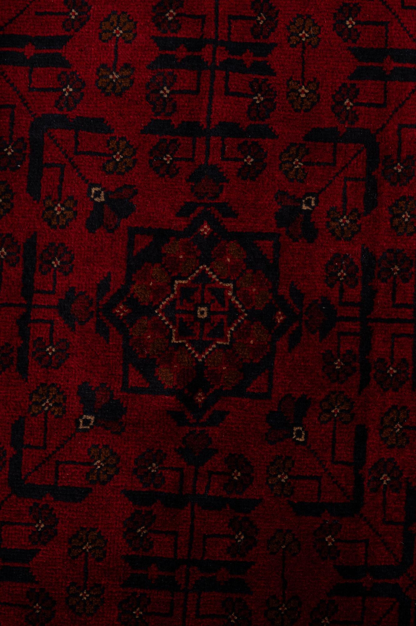 6' 7 x 10' Hand Knotted Khal Mohammadi Wool Rug
