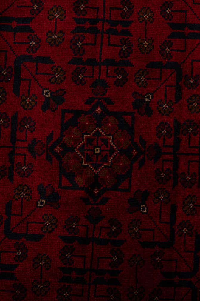 6' 7 x 10' Hand Knotted Khal Mohammadi Wool Rug