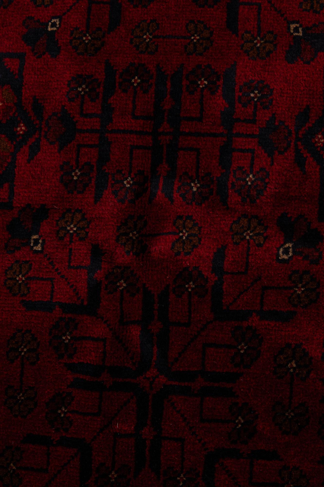 6' 7 x 10' Hand Knotted Khal Mohammadi Wool Rug