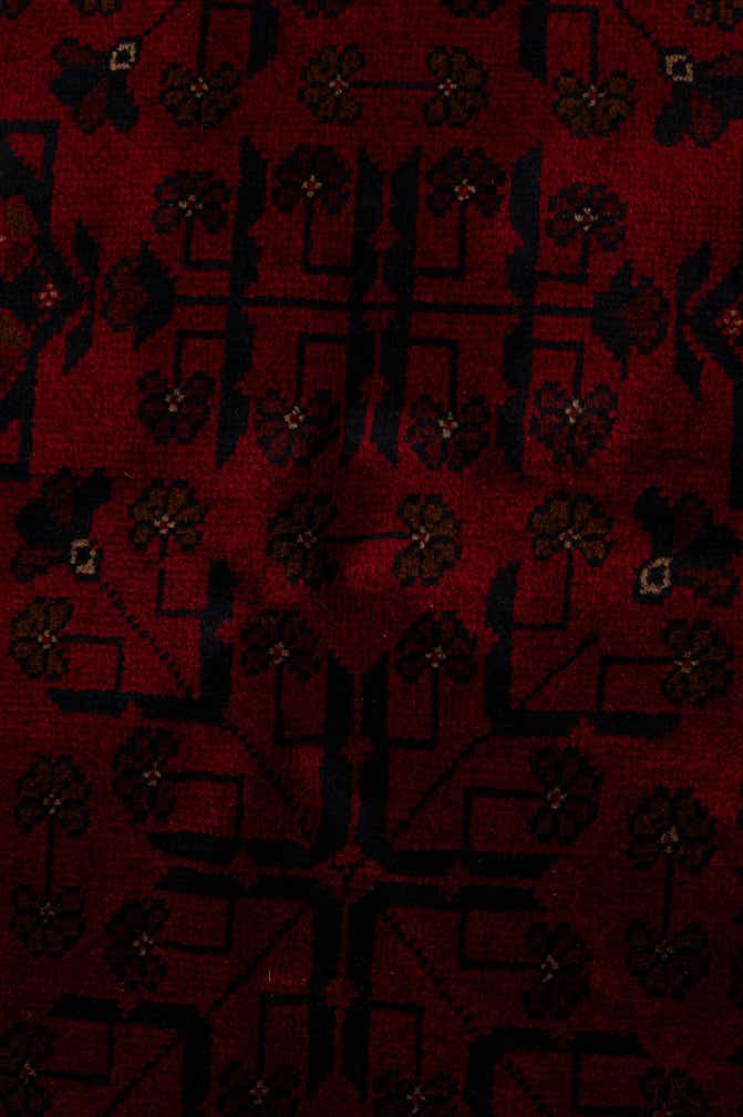 6' 7 x 10' Hand Knotted Khal Mohammadi Wool Rug