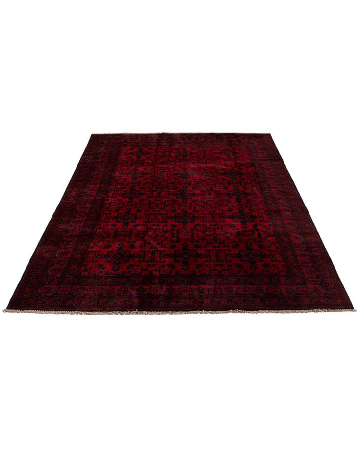 Detail image of 6' 6 x 9' 8  Hand Knotted Khal Mohammadi Wool Rug