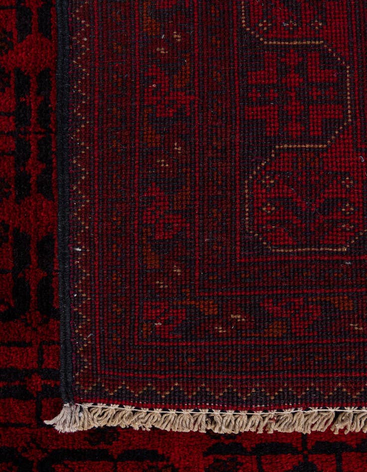 Detail image of 6' 6 x 9' 8  Hand Knotted Khal Mohammadi Wool Rug