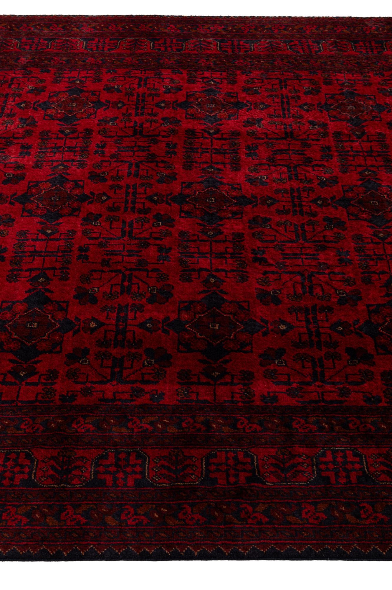 6' 6 x 9' 8 Hand Knotted Khal Mohammadi Wool Rug