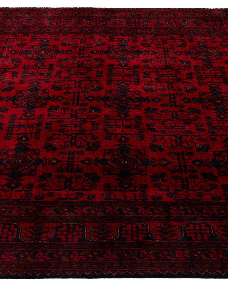 Detail image of 6' 6 x 9' 8  Hand Knotted Khal Mohammadi Wool Rug