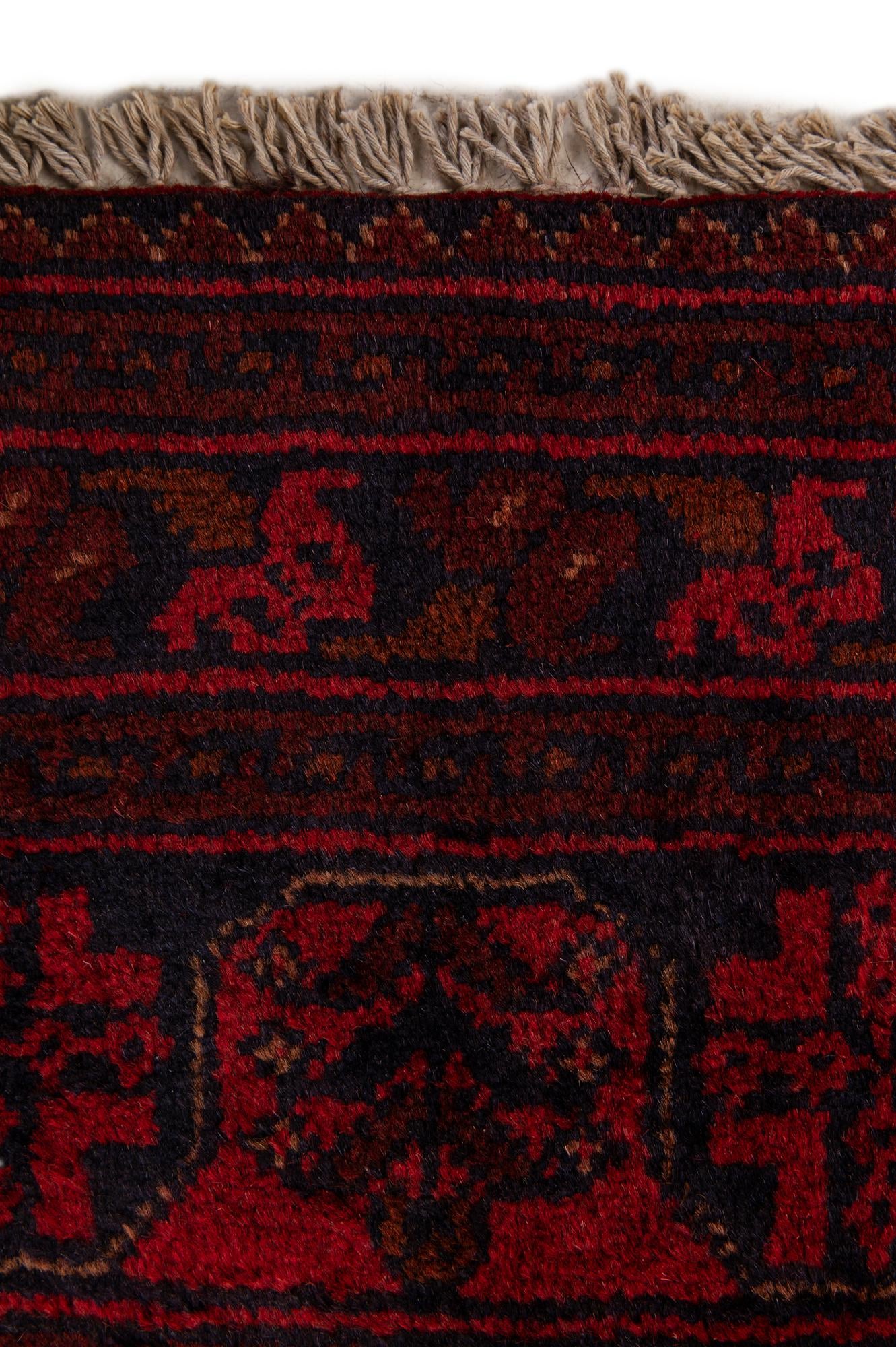 6' 6 x 9' 8 Hand Knotted Khal Mohammadi Wool Rug