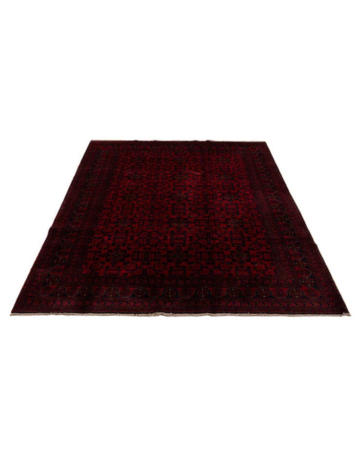 Detail image of 6' 8 x 9' 8 Hand Knotted Khal Mohammadi Wool Rug