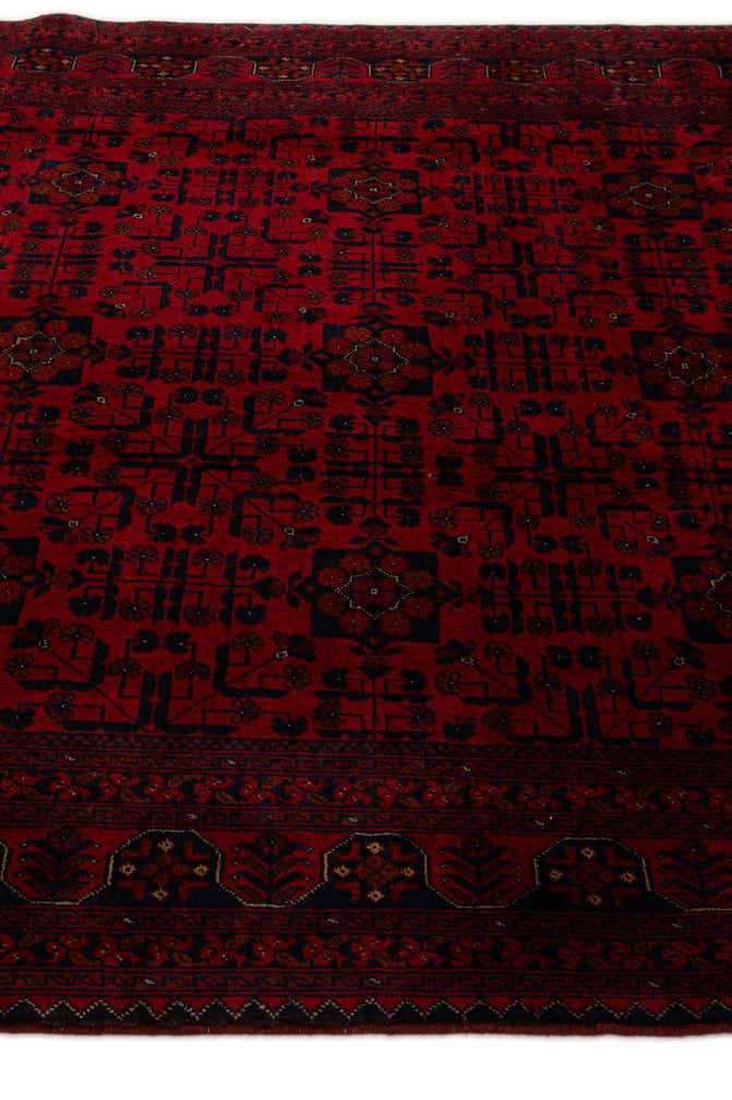 6' 8 x 9' 8 Hand Knotted Khal Mohammadi Wool Rug