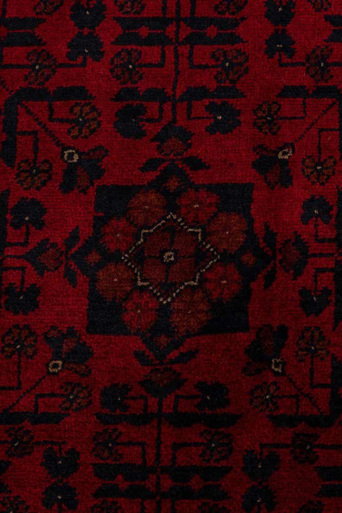 6' 8 x 9' 8 Hand Knotted Khal Mohammadi Wool Rug