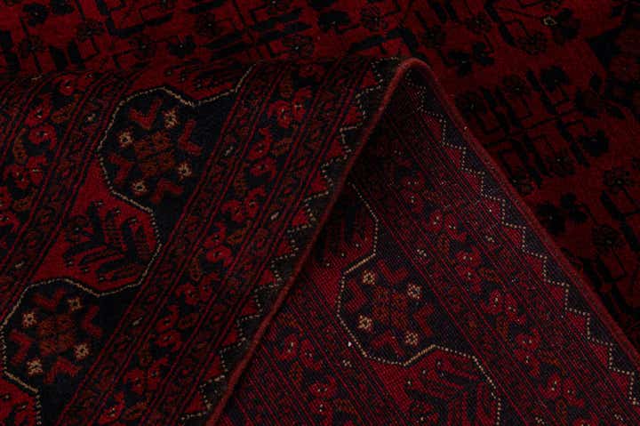 6' 8 x 9' 8 Hand Knotted Khal Mohammadi Wool Rug