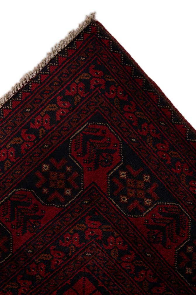 6' 8 x 9' 8 Hand Knotted Khal Mohammadi Wool Rug