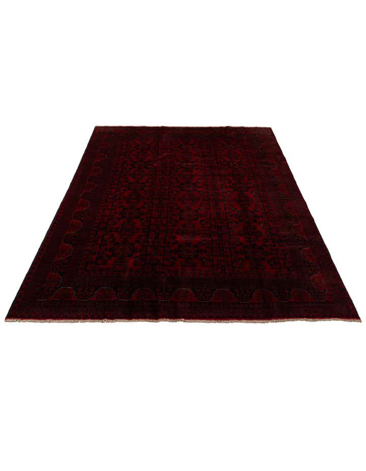 6' 7 x 9' 11 Hand Knotted Khal Mohammadi Wool Rug