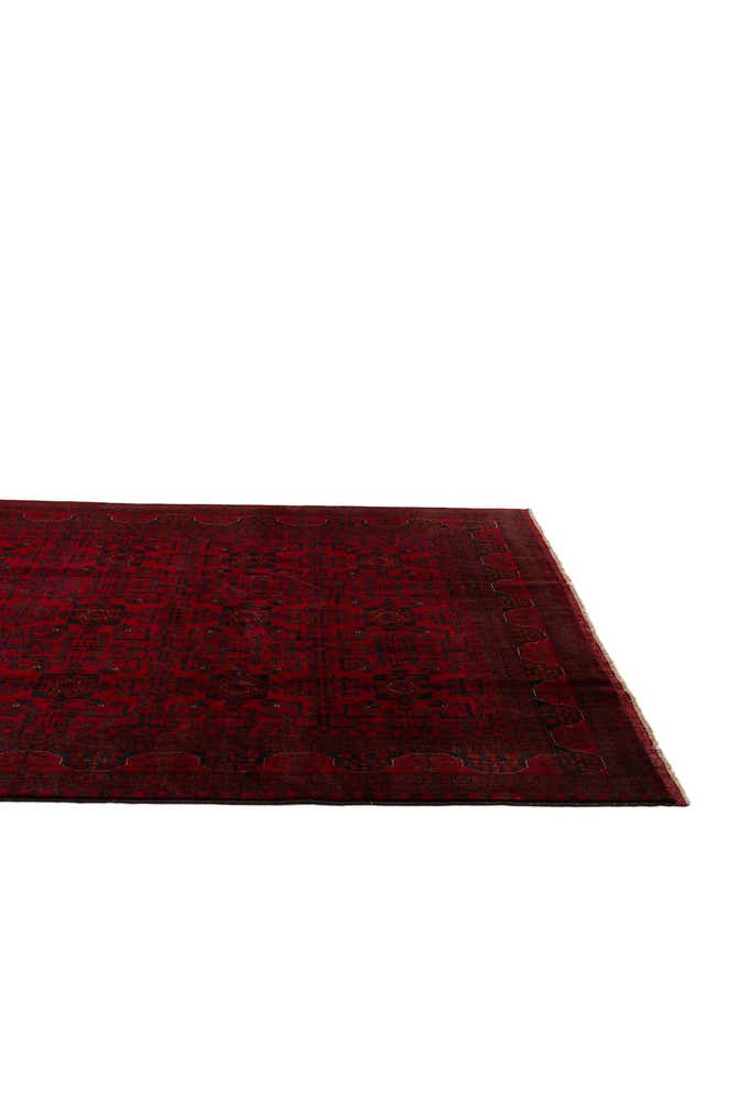 6' 7 x 9' 11 Hand Knotted Khal Mohammadi Wool Rug